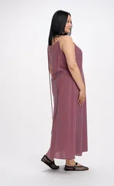 Sukienka FASHION CENTRE L-4259/Sine-kirpichnyj melanzh/164