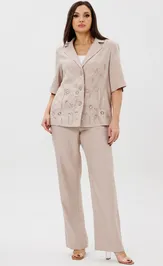 Trousers Ma Cherie 2088 bezhevyj