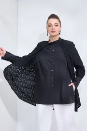 Bluzki, tuniki SOVA #11169 chernyj