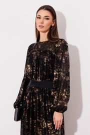 Платье Buter New арт. 2756 черный/золото