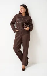 Suit Verita moda N-2499 shokolad
