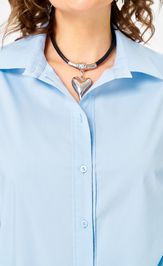 Рубашка Anastasia MAK 1324 голубой