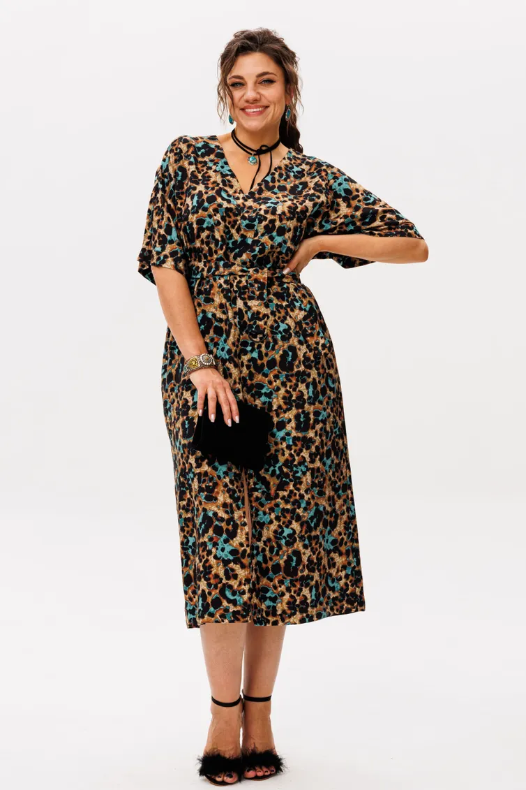 Dress Anelli Laurel #1391.1 biryuza i bronza