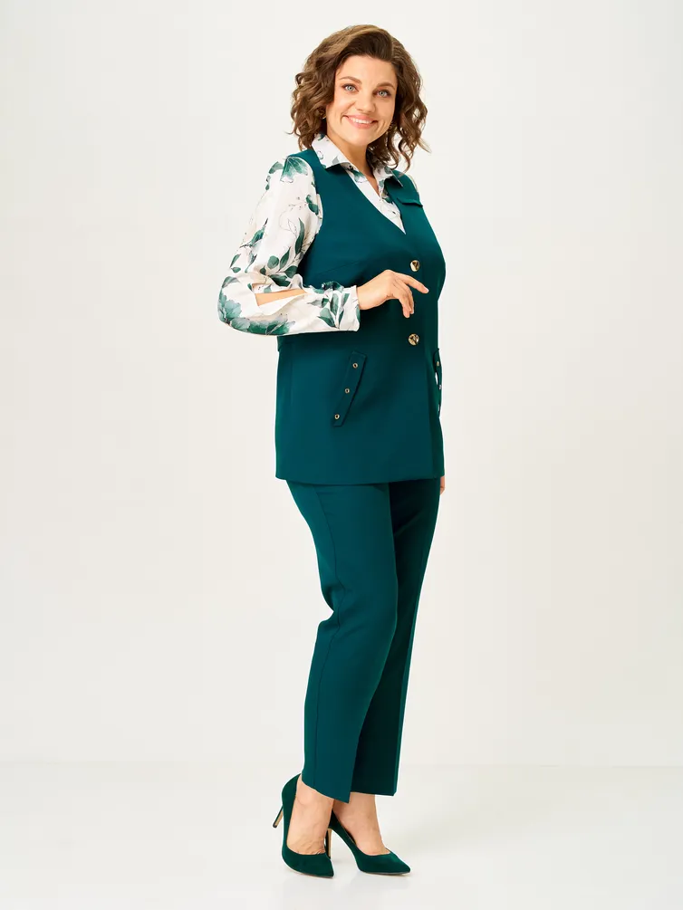 Garnitur Vilena-fashion #1146 izumrud