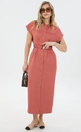 Sukienka LM M 0186 korall