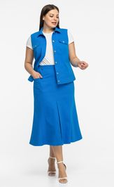 Юбка Avila 1009 лазурный