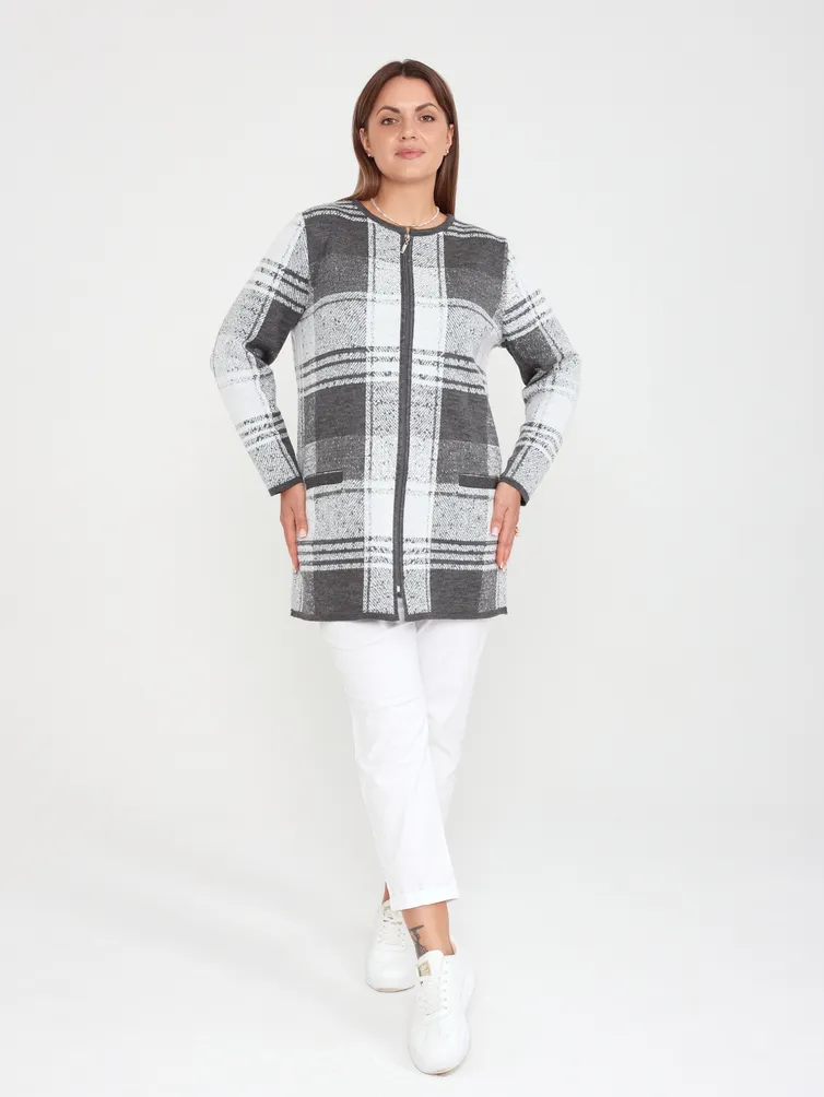 Sweter BONADI #2243 seryj