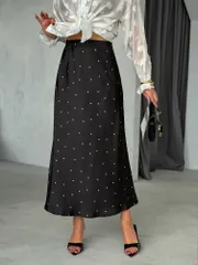 Skirt PRATA wear #S040 chernyj