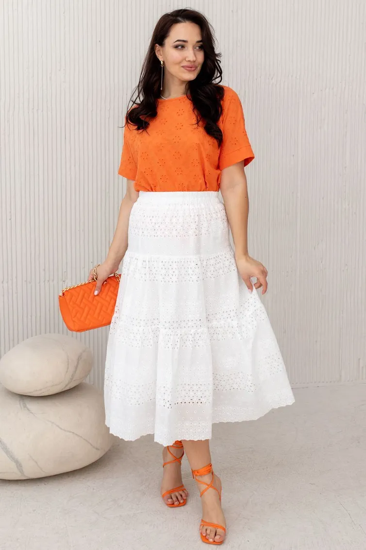 Skirt TOOK A LOOK & Angelika #MYu-951 belyj