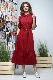 Dress Fantazia Mod #3382 bordo