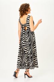 Платье Anastasia MAK арт. 1268 черный/молочный