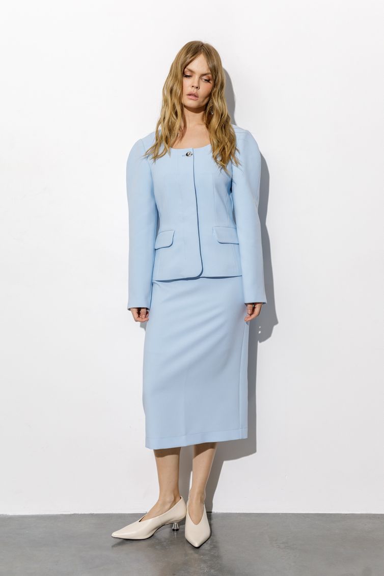 Жакет Pirs арт. 6702голубой