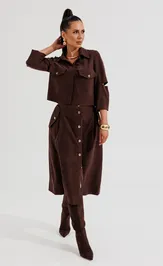 Костюм Galean Style 1013 коричневый