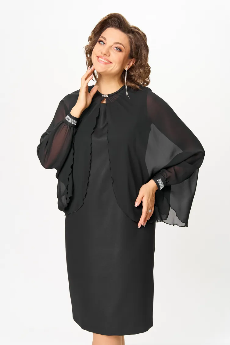 Sukienka Vilena-fashion #1106 chernyj