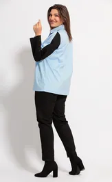 Блуза BegiModa 4056 голубой
