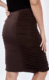 Skirt Klever 0409 shokolad