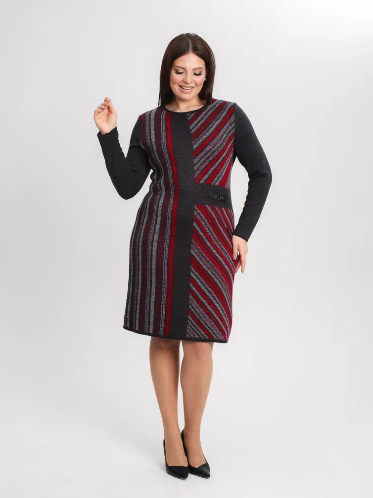 Dress BONADI #1905 vishnevyj