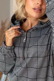 Sweatshirt TOOK A LOOK & Angelika #MK-25-26 kletka