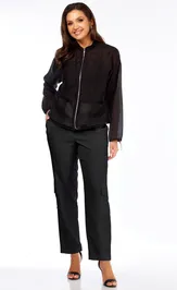 Костюм Vilena-fashion 1078 черный