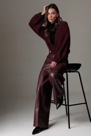 Кардиган Люше арт. 4508 бордо