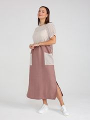 Sukienka BONADI #1964 kapuchino