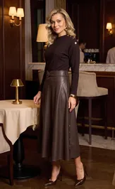 Dress Лилиана 1578 shokolad