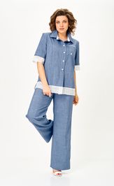 Suit Vilena-fashion 1156 goluboj