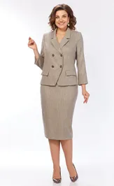 Костюм Milora 1146/1 песочная елочка
