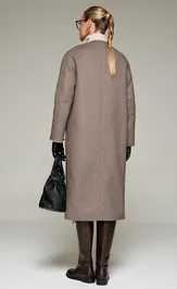Coat Beautiful & Free 7014 korichnevo-pesochnyj