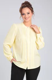 Bluzka Lady Line #549 zhelt dekor