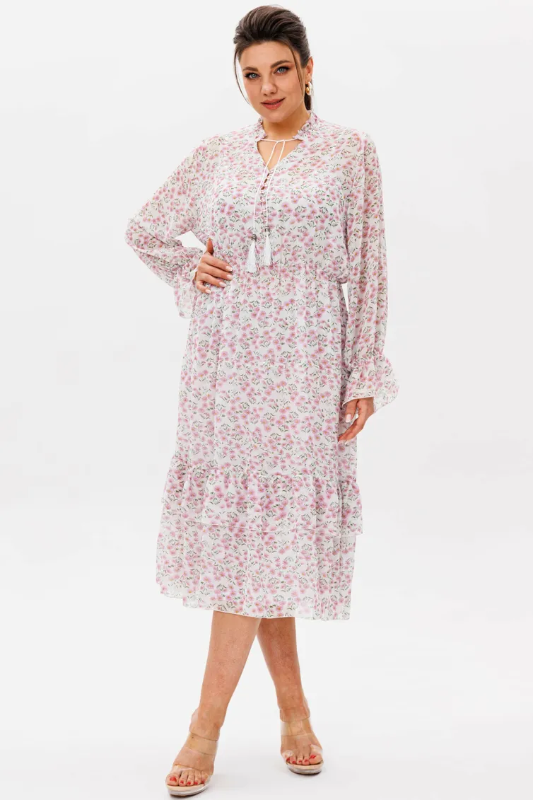 Dress Anelli Laurel #1336.1 cvetushhij lug