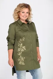 Bluzka Djerza #0192 oliv