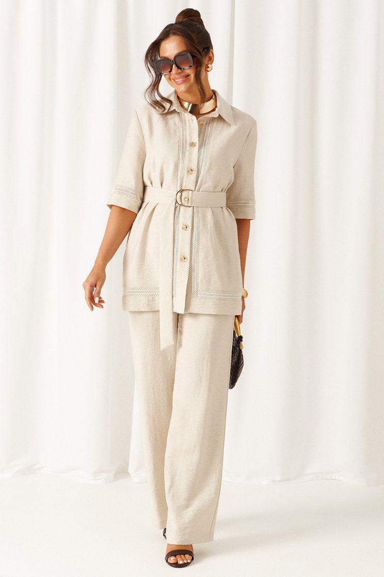 Костюм Beautiful & Free арт. 6461 бежевый
