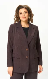 Żakiet Anastasia MAK 1304 korichnevyj