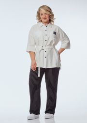 Комплект OVERYOU арт. 248 белый с черно-белым