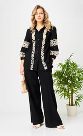 Костюм Ava fashion М-195 черный