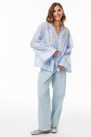 Блузка EOLA арт. 3117 голубой