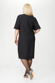 Sukienka SOVA #11206 chernyj