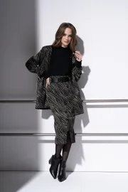 Юбка Barbara Geratti арт. С8188BG черный/св. олива