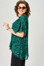Блузка EVA GRANT арт. 0198-1 изумруд