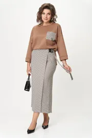 Костюм Michel Chic арт. 1362/2 корич. клетка
