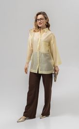 Блузка Romgil РТ0159-ВИ4 сливочный