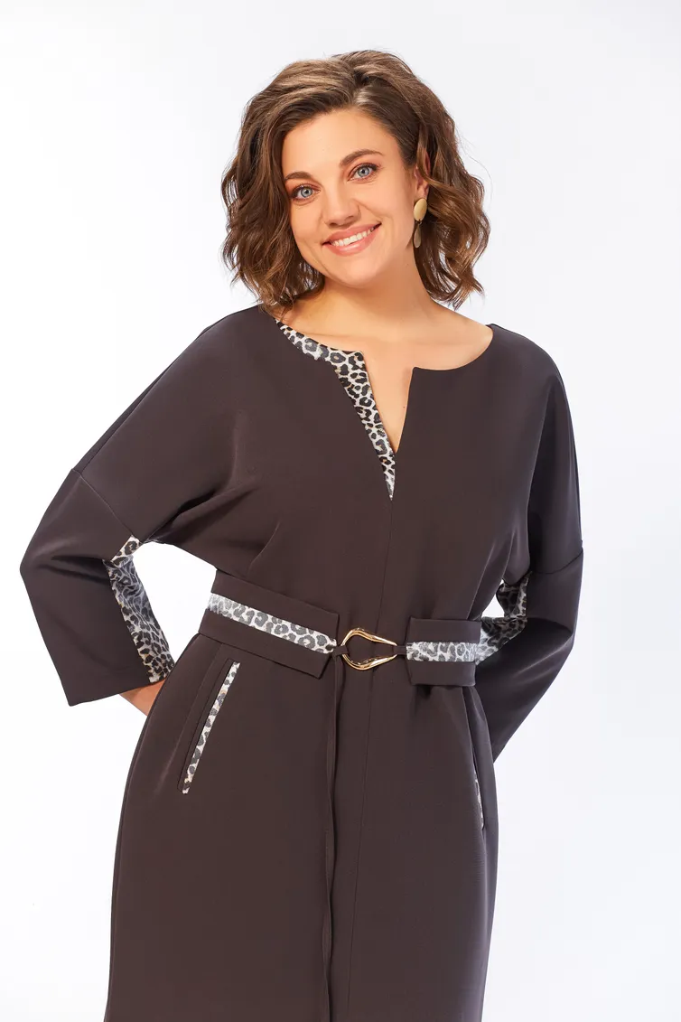 Dress Olga Style #S1038 leo
