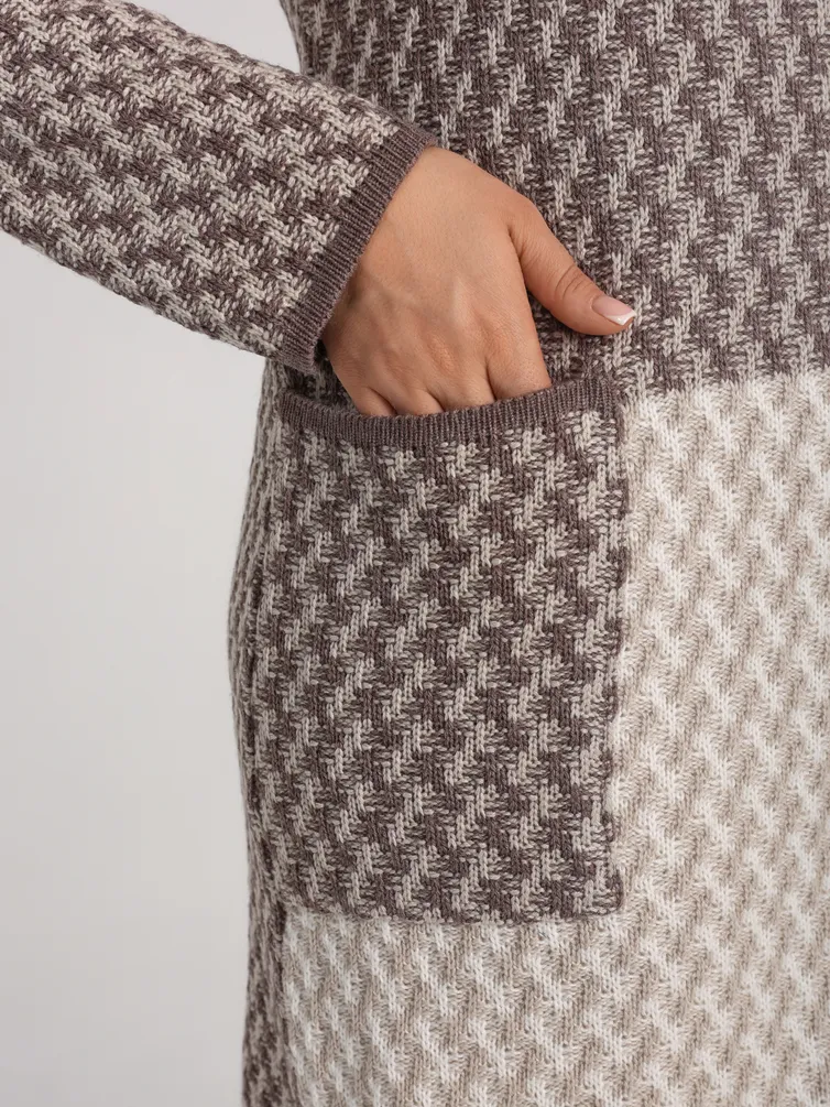 Cardigan BONADI #2091 bezhevyj