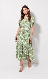 Платье Люше 4381 зеленый