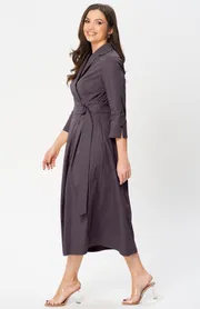 Sukienka Verita moda #N-2348 baklazhan