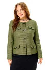 Garnitur Anastasia MAK #1354 Zeleno-chernyj