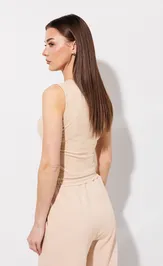 Топ V&N fashion 1146_бежевый