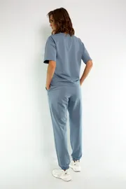Костюм Kivviwear арт. 4036-4037.03 дымчатый голубой