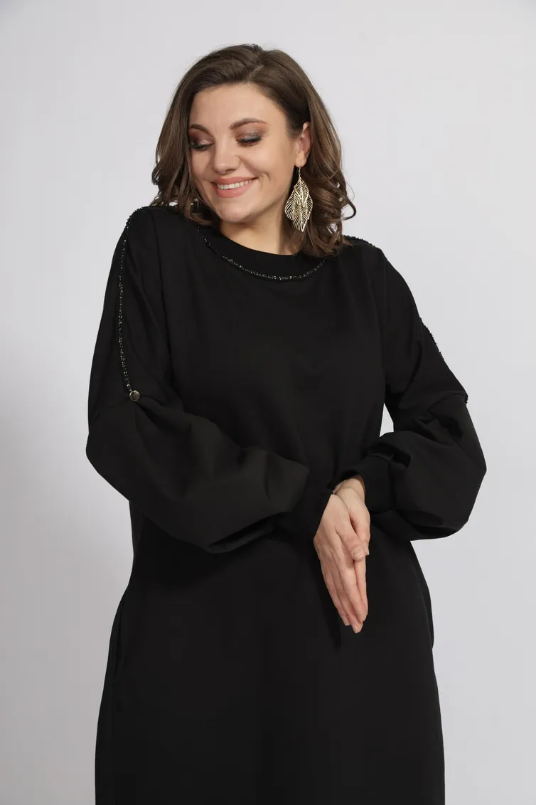 Платье BegiModa арт. 1008 чёрн